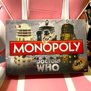 BNIB - 50th anniversary doctor who monopoly